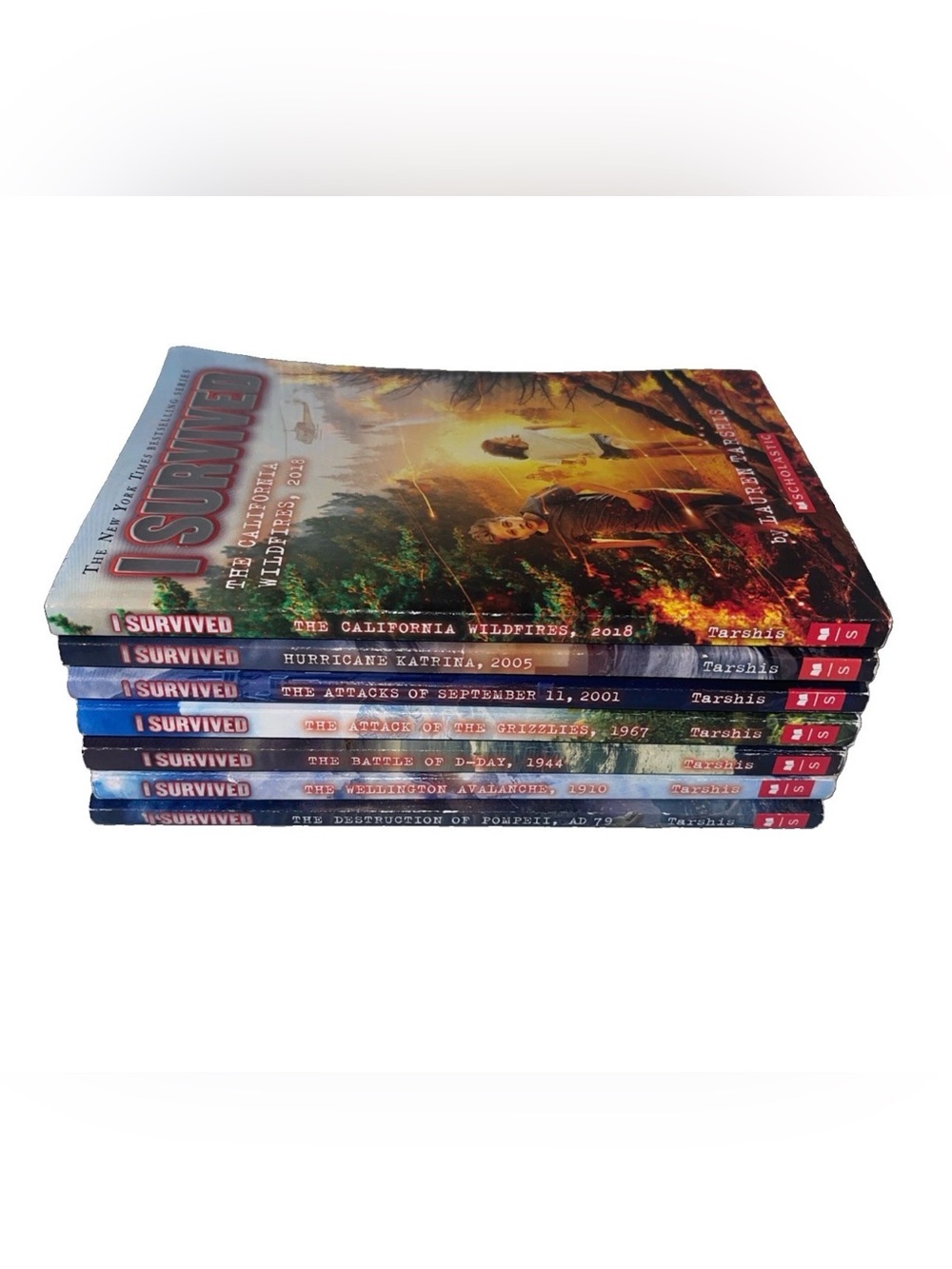Scholastic I Survived Series Lauren Tarshis Paperback Lot Ages 9-12